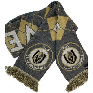 Vegas Jr Golden Knights Ruffneck Knitted Scarf 65" x 7"  7553 Youth Hockey GUC